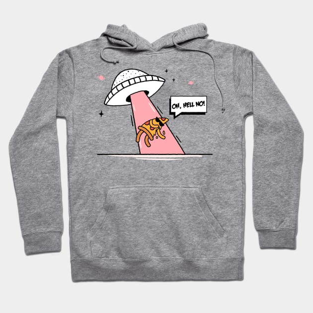 Mr. Pizza Abduction Hoodie by WeriWeri